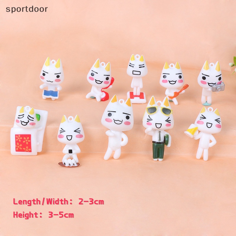 Set 10 Đồ trang trí Nhân Vật Phim Hoạt Hình toro anime toro Đáng Yêu