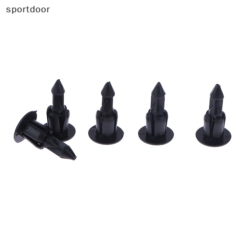 Bộ 20 Kẹp Đinh Tán 6mm Bằng Nhựa Chuyên Dụng Cho Xe Mô Tô