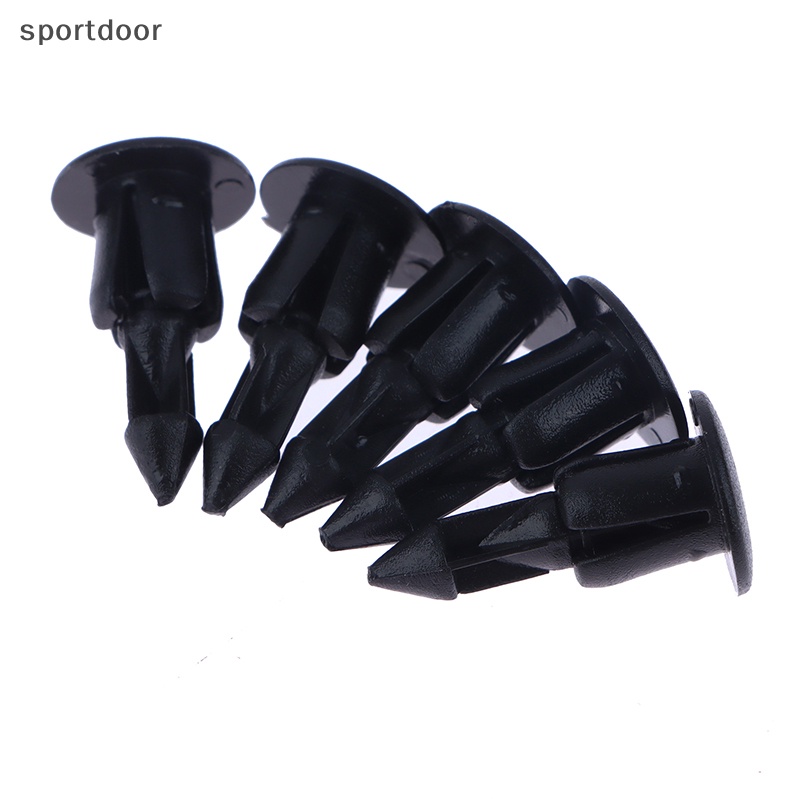 Bộ 20 Kẹp Đinh Tán 6mm Bằng Nhựa Chuyên Dụng Cho Xe Mô Tô