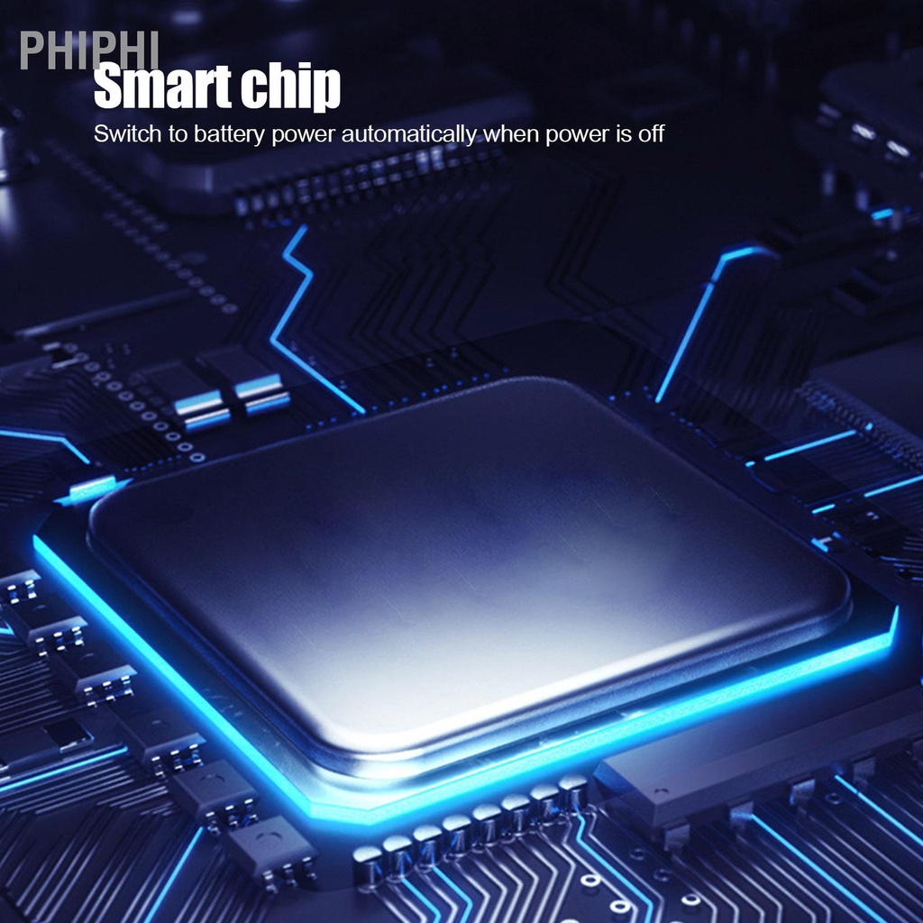 PHIPHI Máy bơm oxy bể cá USB siêu im lặng