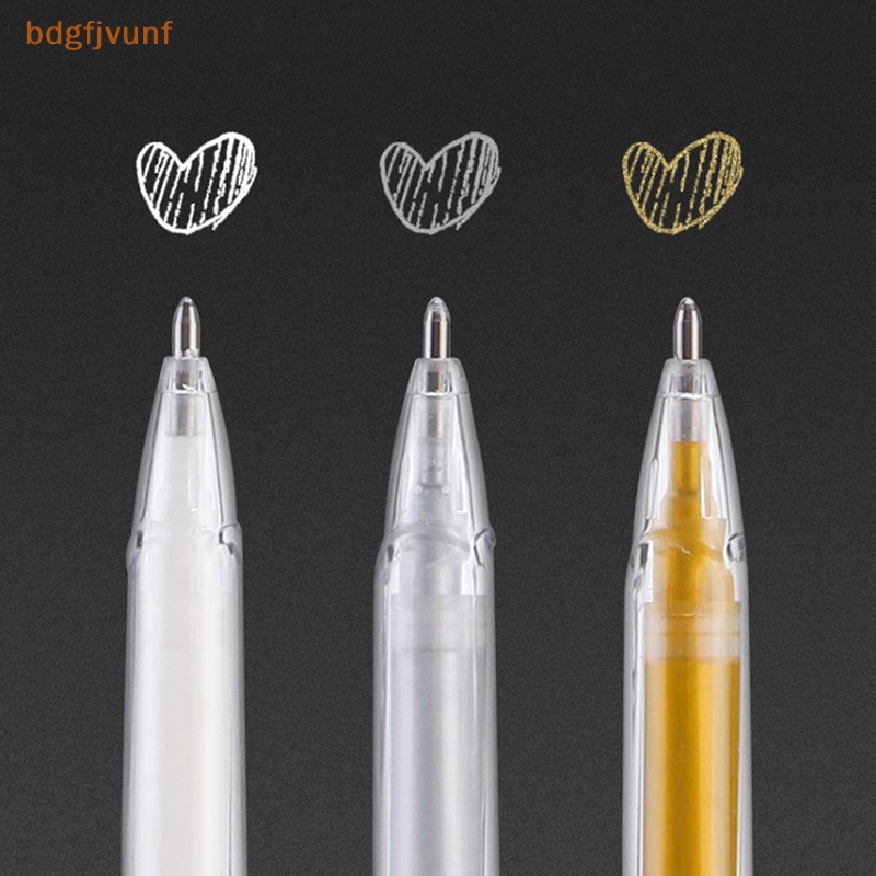 Bdgf Bút Đánh Dấu Kim Loại Chống Thấm Nước Màu Trắng Vàng Bạc 1.0mm diy vn