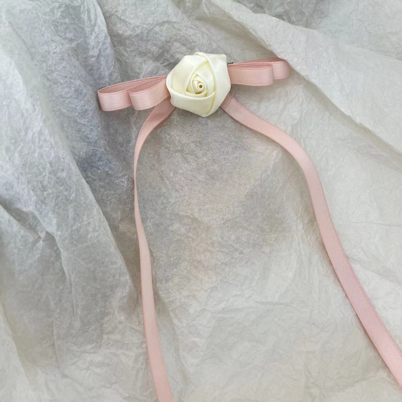 Kẹp Tóc Hình Nơ / Bông Hoa / Ngôi Sao Màu Hồng Phong Cách Thời Trang Mới 2023