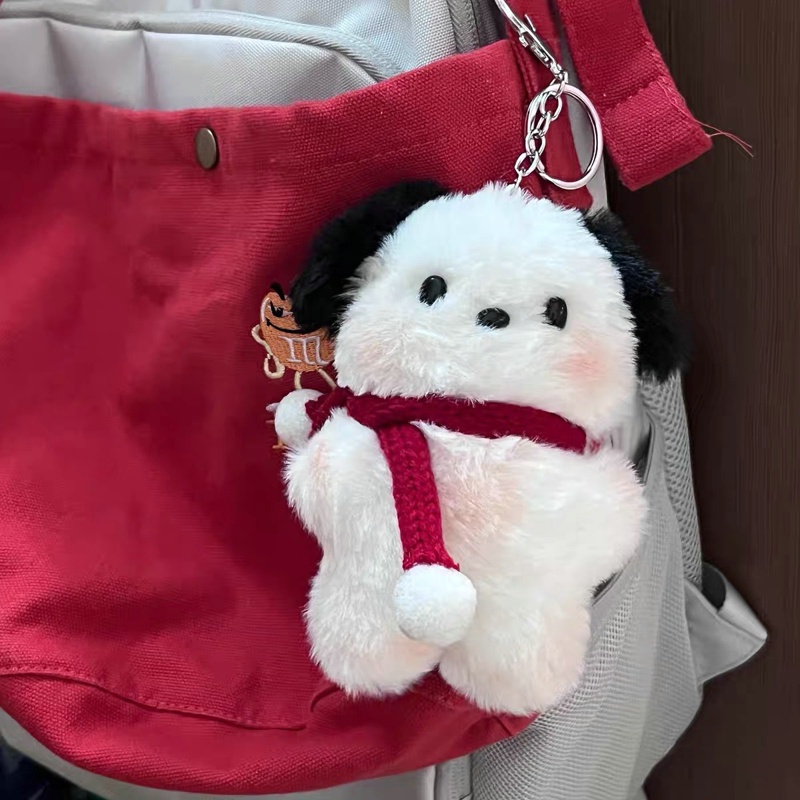 Móc Khóa Hình Chú Chó pacha Nhồi Bông Dễ Thương 12cm