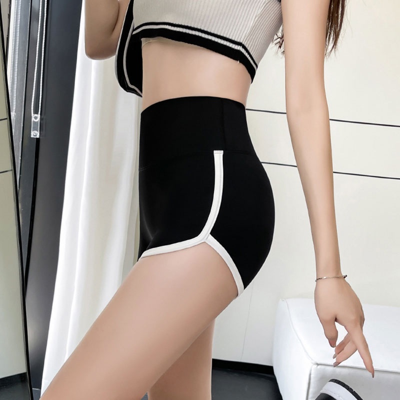 Loco Quần Short Tập yoga Lưng Cao Ôm Dáng Nhanh Khô Thời Trang Cho Nữ