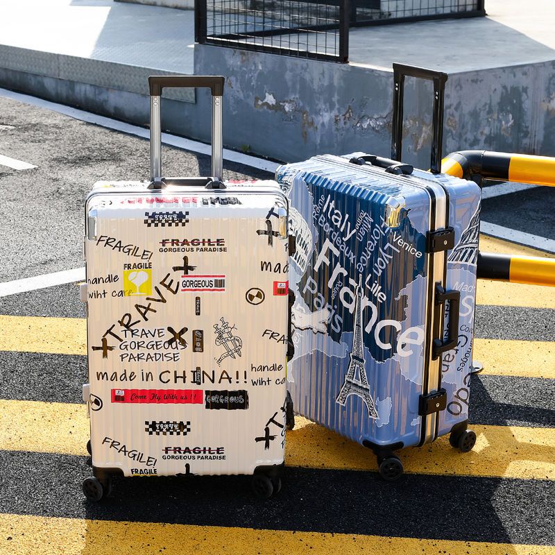 Vali 20-28 Inch Vali Nữ Sinh Viên Mật Khẩu Hộp 24 Inch Xe Đẩy Ốp Lưng Nam 26 Vali Dung Tích Lớn Bền vali