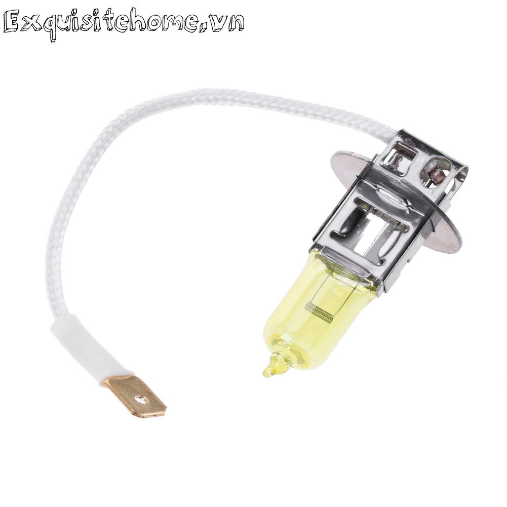 1 Đèn Pha xenon h3 12v 55w 3000k Cho Xe Hơi