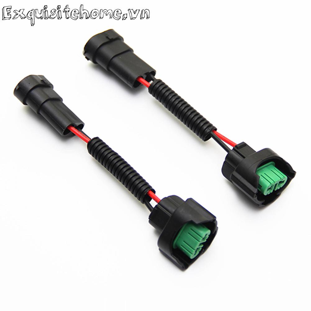 Bộ 2 Dây Cáp Kéo Dài h11 h9 h8 Cho Đèn Pha Xe Hơi halogen