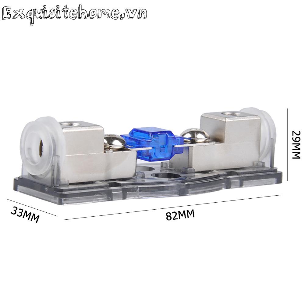 Cầu Chì 60Amp mini 4 / 8 ga in 4 / 8 ga Kèm Cầu Chì Cho Xe Hơi