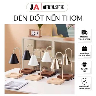 Đèn đốt nến thơm để bàn siêu sang chảnh j.a official store