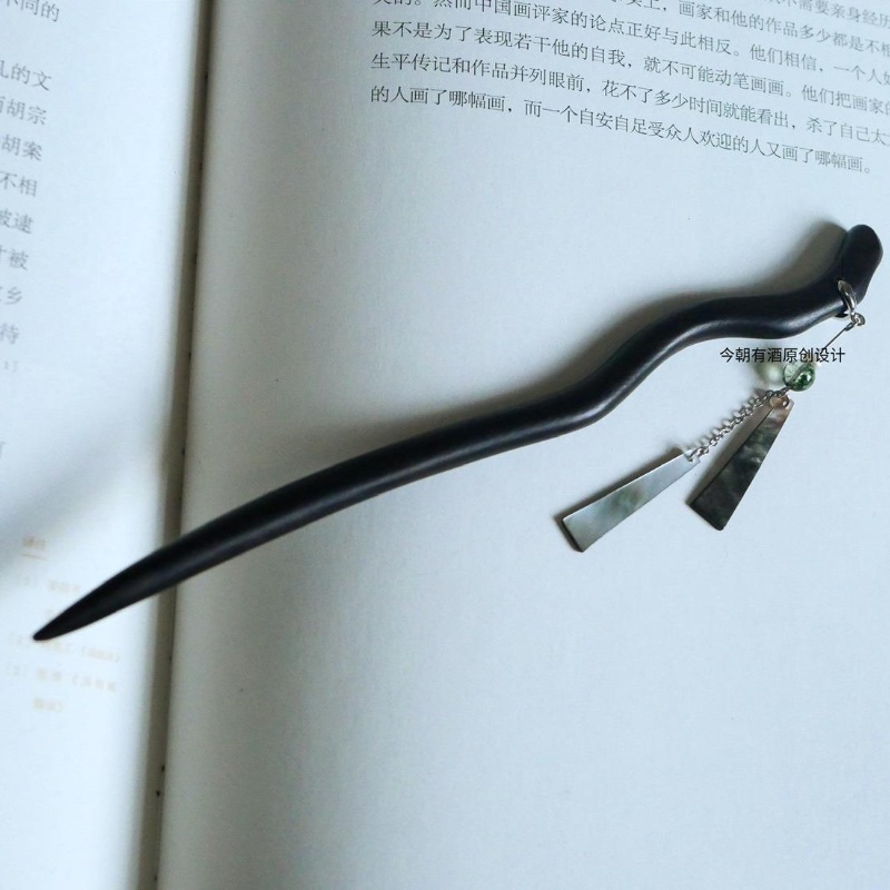 Trâm Cài Tóc Gỗ Đàn Hương Trung Hoa Thời trang Phụ kiện tóc Cho Nữ