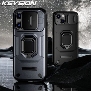 Ốp Điện Thoại Chống Sốc Có Vòng Đỡ Trượt Bảo Vệ Ống Kính Máy Ảnh Cho iphone 14 pro max 14 plus 13 pro max