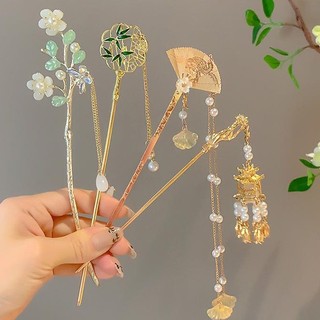 Trâm Cài Tóc Màu Vàng Phong cách cổ điển Cho Nữ