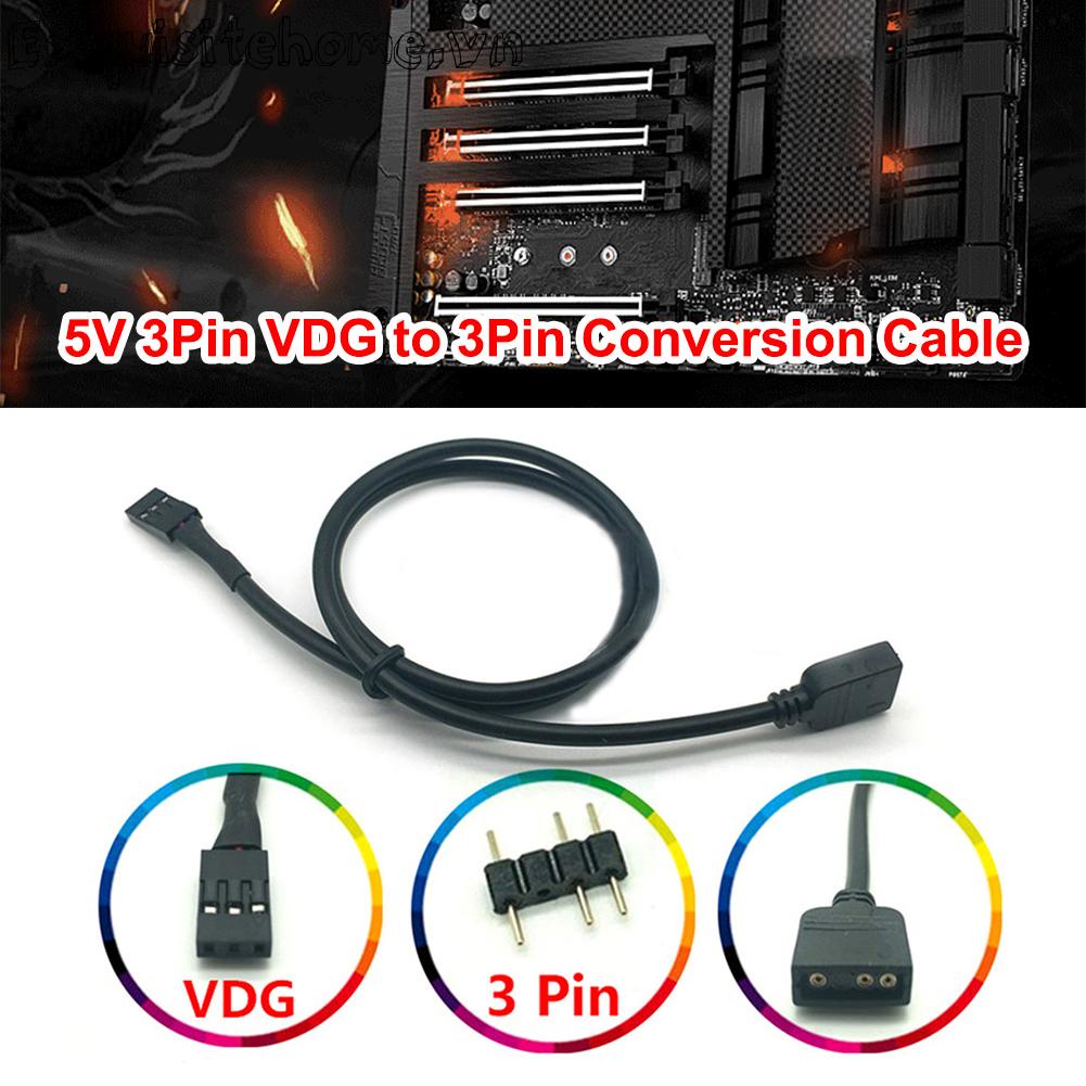 Cáp Chuyển Đổi rgb 5v vdg Sang 3 pin