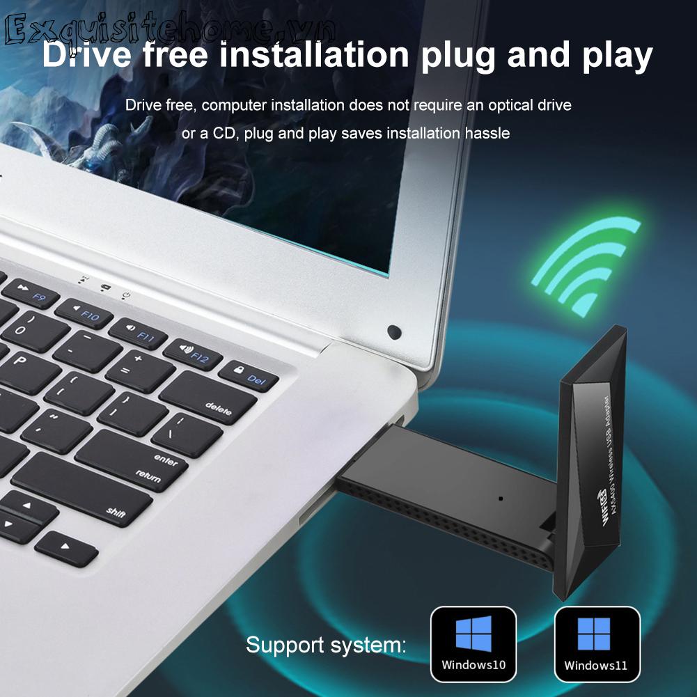 Usb wifi 6e usb 3.0 2.4g 5g 6g Chất Lượng Cao tri-band
