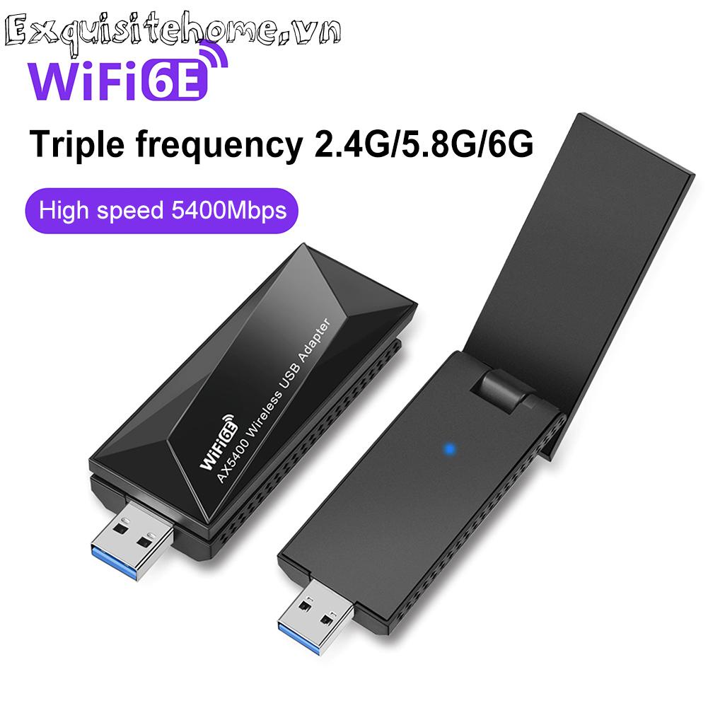 Usb wifi 6e usb 3.0 2.4g 5g 6g Chất Lượng Cao tri-band