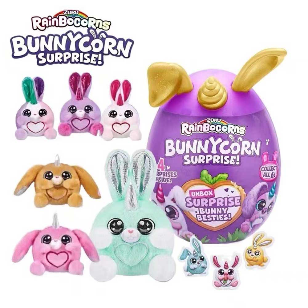 ZURU Rainbocorns Bunnycorn Suprise Doll ZURU Suprise Bunny Besties