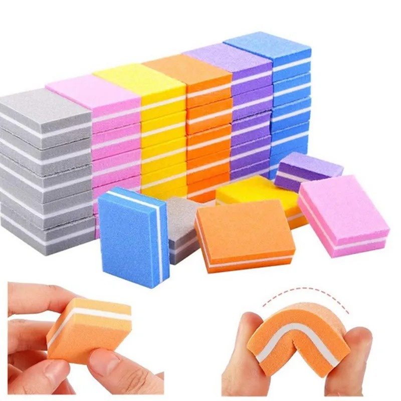 Bộ 5 Cây Dũa Móng Tay mini Hai Mặt Chuyên Nghiệp Cho Chế Độ Dũa Móng Tay