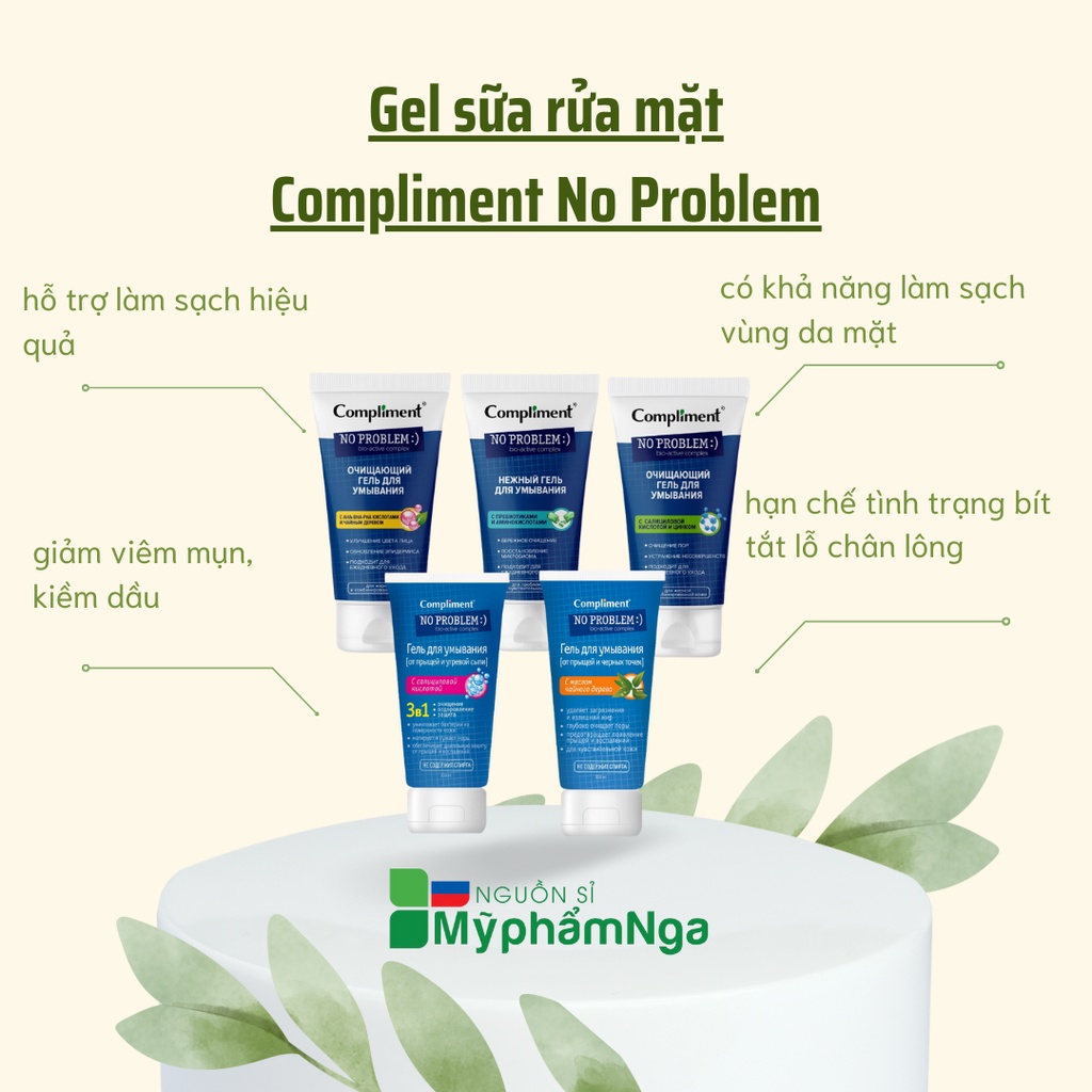 Sữa Rửa Mặt Compliment No Problem