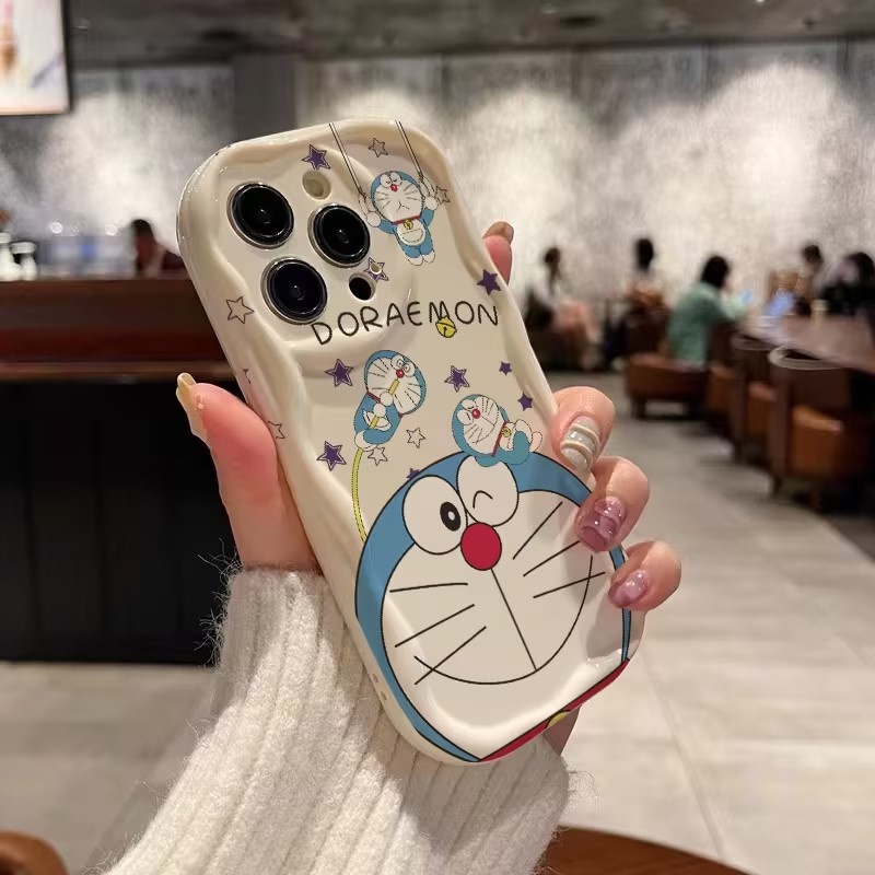 Doraemon Ốp Điện Thoại Cho oppo a77s a15 a57 a17k a17 a58 a55 a77 a1k a16 a76 a53 a9 a95 a78 a74 a16k a96 a7 a54 a31 A12A5 A3S5 6S 15 Pro 6 Pro Hộp Đựng Đồ Dùng Cao Cấp Tiện Dụng