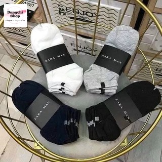 Combo 5 đôi tất nam Zara Men cổ ngắn
