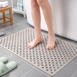 Thảm Lót Sàn Nhà Tắm Chống Trượt Hình Tổ Ong 46X79Cm * 6mm