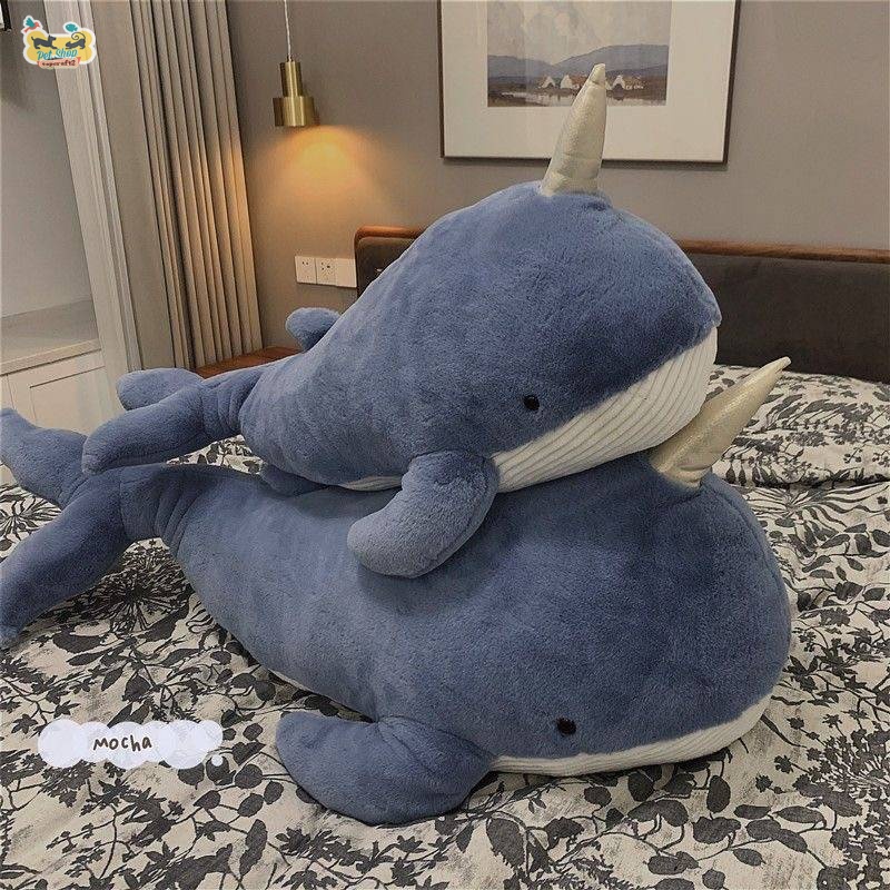 Dễ Thương Thú Nhồi Bông Hình Cá Voi / Gấu teddy Đáng Yêu