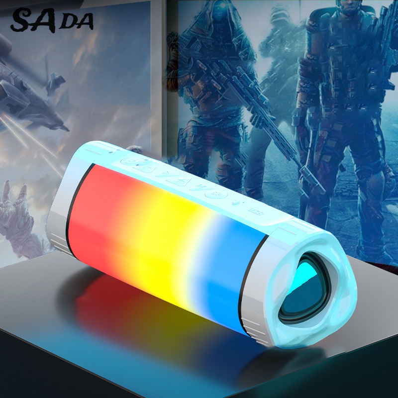 Sada Loa bluetooth Không Dây mini Cầm Tay 3d Nhiều Màu Sắc
