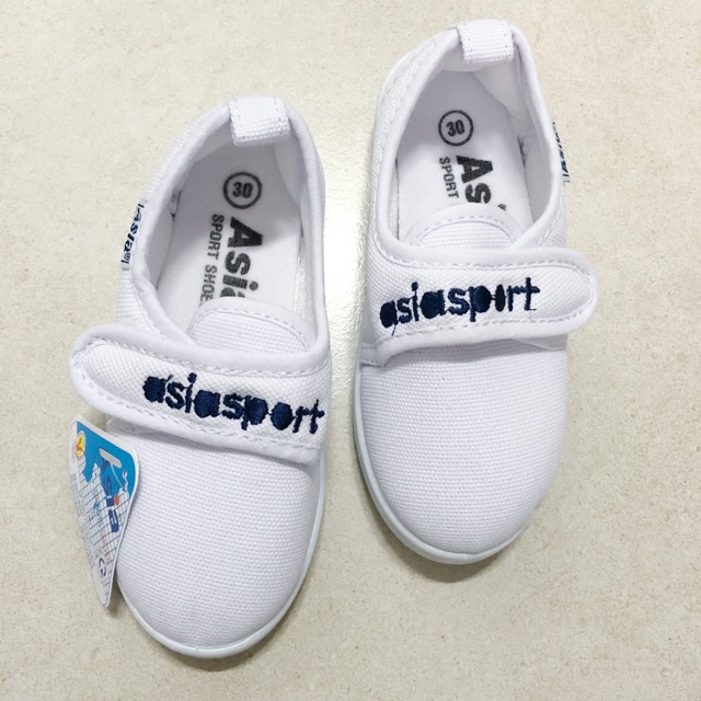 GIÀY ASIA DÁN TRẮNG W006 - GIÀY ASIA XÉ DÁN HỌC SINH - GIÁ RẺ - SIZE 33-40