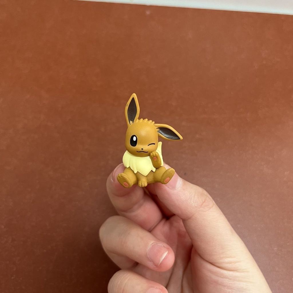 Hàng Chính Hãng Số Lượng Lớn bandai Capsulesule Đồ Chơi Mô Hình pokemon dumb Thú eevee ornament