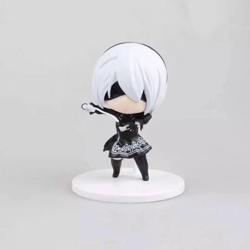 2 Trò Chơi Ký kawaii Trò Chơi nier automata yorha no. Mô Hình Đồ Chơi Nhân Vật Hoạt Hình 2 Loại b 2b