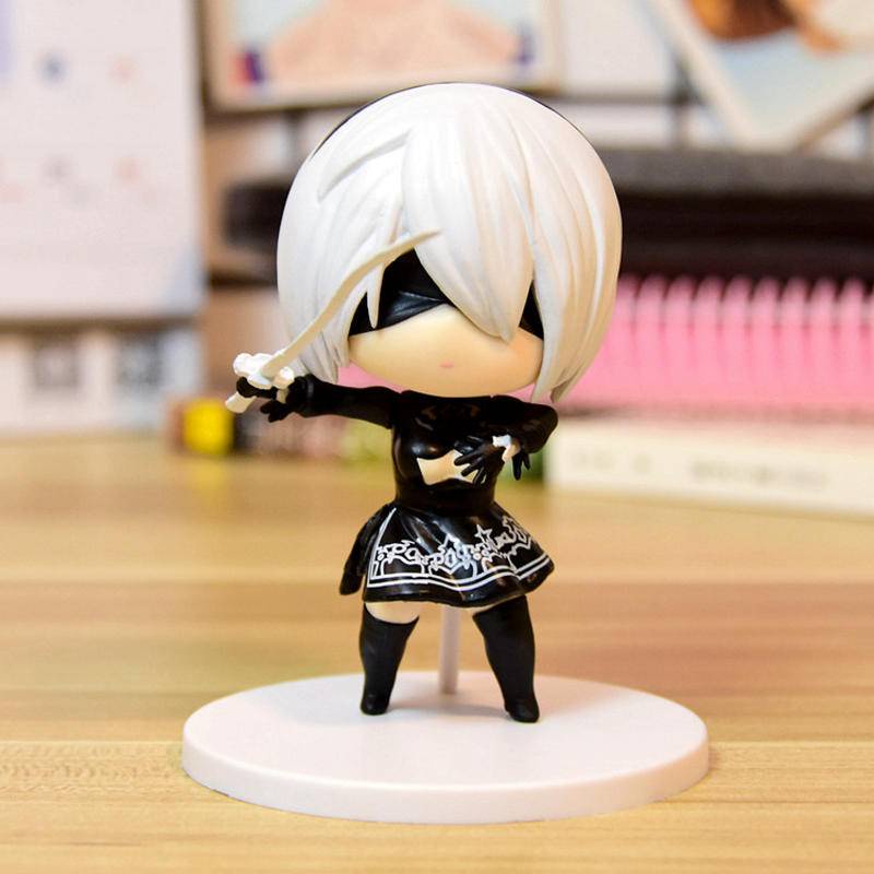 2 Trò Chơi Ký kawaii Trò Chơi nier automata yorha no. Mô Hình Đồ Chơi Nhân Vật Hoạt Hình 2 Loại b 2b