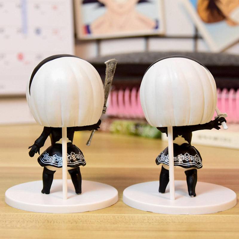 2 Trò Chơi Ký kawaii Trò Chơi nier automata yorha no. Mô Hình Đồ Chơi Nhân Vật Hoạt Hình 2 Loại b 2b