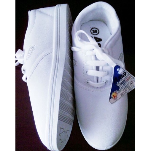 GIÀY ASIA XI NỮ TRẮNG W001STAR - GIÀY XI TRẮNG HỌC SINH - GIÀY GIÁ RẺ - SIZE 35-40