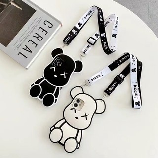 Ốp Điện Thoại Cho Xiaomi Redmi Note 15 14 13 Pro 12S 11S 10S 9S Redmi A7 15C A5 14C 13C A3 A2 A1 12C 10C 9A 9C 9T Vui nhộn phim hoạt hình bạo lực gấu+Silicone khai thác