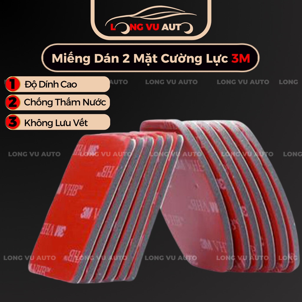 Băng dính 3M 2 mặt siêu bám dính Miếng dán camera hành trình 3M VHB gắn các vật dụng lại với nhau