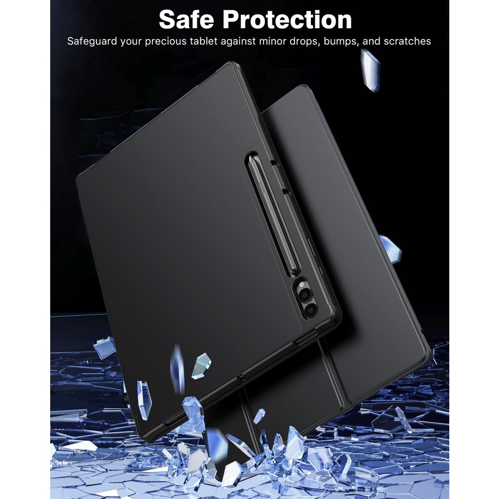 Bao Da Máy Tính Bảng Có Ngăn Đựng Bút Tự Động Thức / Ngủ Cho samsung galaxy tab s9 ultra 2023 sm-P910B / sm-P916B