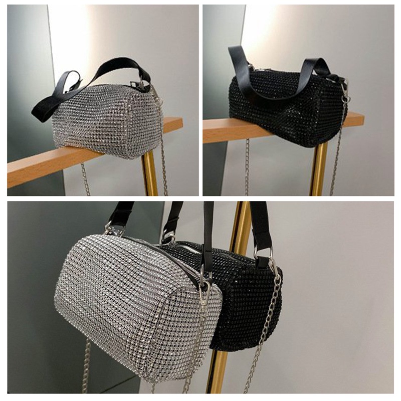 Sang Trọng Túi Xách Đính Đá Lấp Lánh Dành Cho Nữ