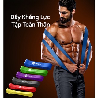 Bộ Dây Kháng Lực Tập Gym Tập Chân Mông Tây Dây Kháng Lực Cao Su Power Band Đàn Hồi Trợ Lực Kéo Xà, Dây Kháng Lực Dài Tập Yoga Tập Toàn Thân