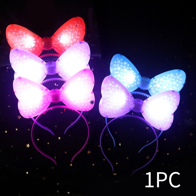 Ch *  Cài Tóc Nhiều Hình Dạng Phát Sáng Cho Người Lớn Dịp halloween