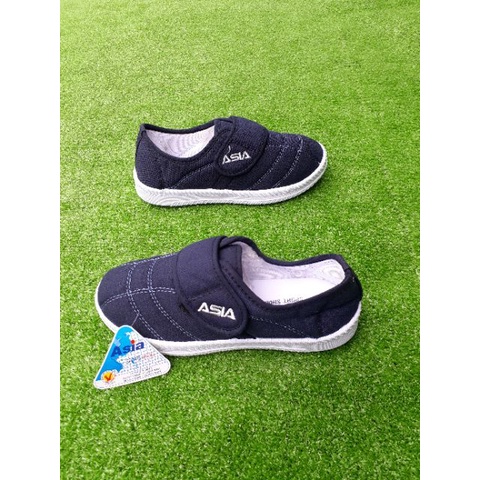 GIÀY ASIA XANH ĐEN KHÔNG DÂY M009 - GIÀY ĐI BỘ - GIÀY LAO ĐỘNG - GIÀY THỂ THAO - GIÁ RẺ