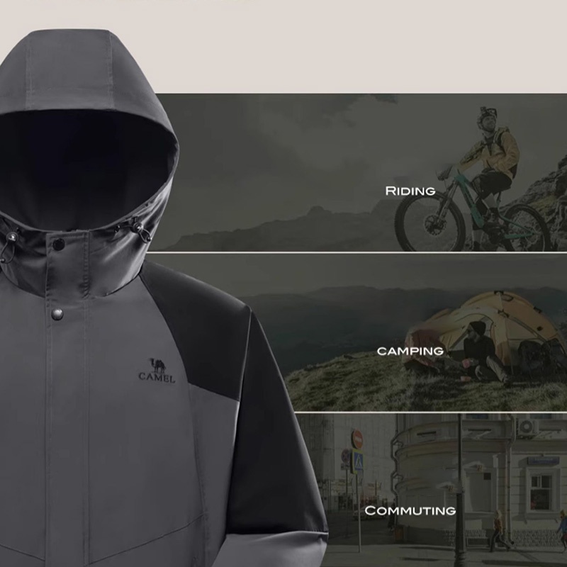 Áo Khoác Thể Thao Chống Gió / Thấm Nước Phong Cách Mỹ Cho Nam Giới