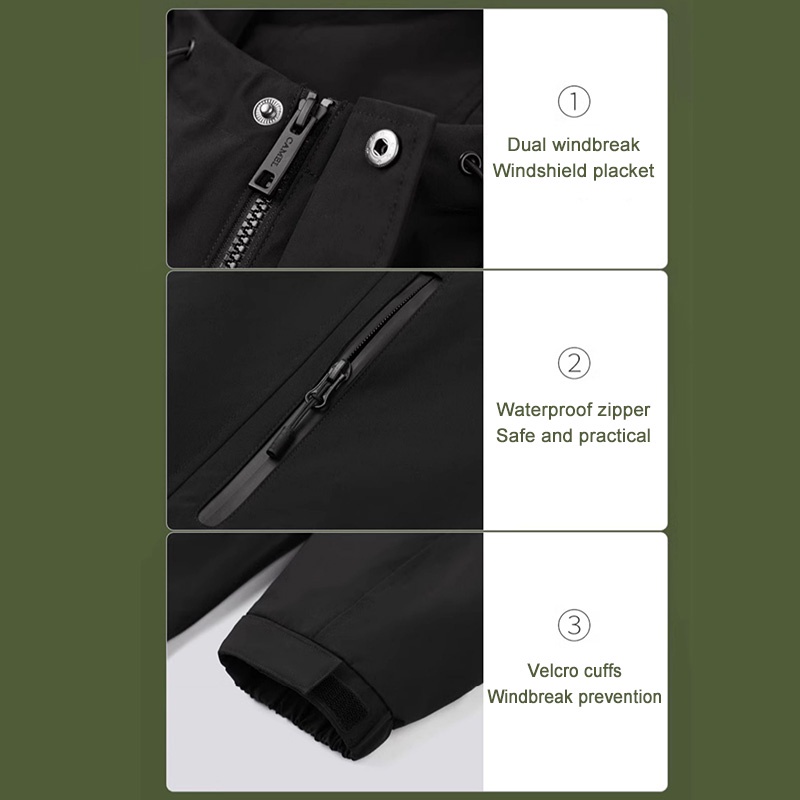 Áo Khoác Thể Thao Chống Gió / Thấm Nước Phong Cách Mỹ Cho Nam Giới