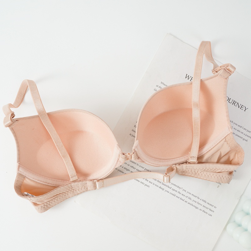 Áo Lót Nâng Ngực Không Đường May Cài Nút Phía Trước Gợi Cảm Cho Nữ