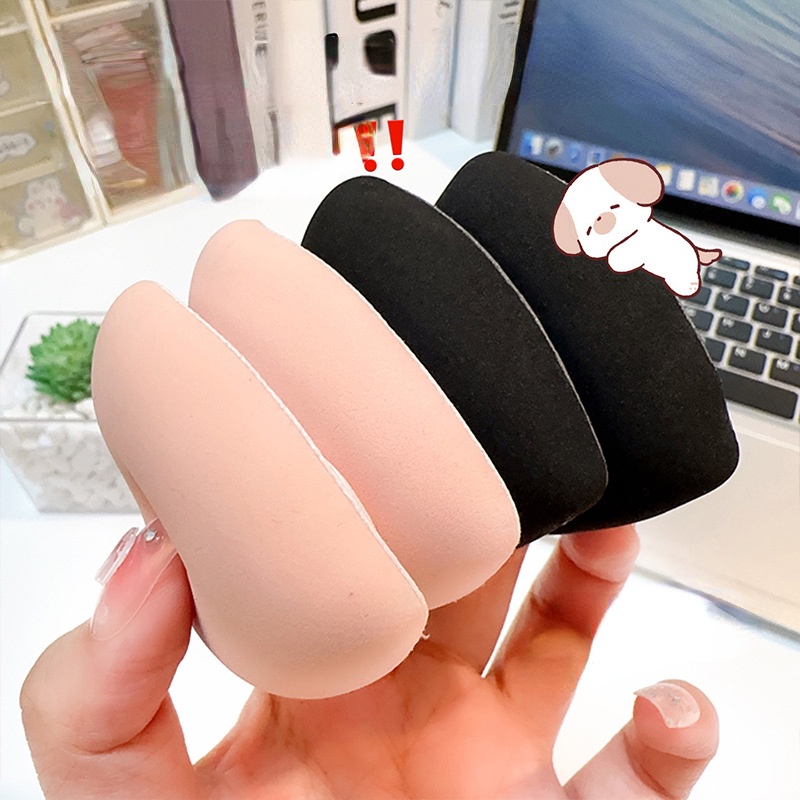 Mút Đánh Phấn Trang Điểm Tông Da Khô / Ướt Đa Năng Bằng Chất Liệu cotton Và Da Nhân Tạo Màu Kẹo