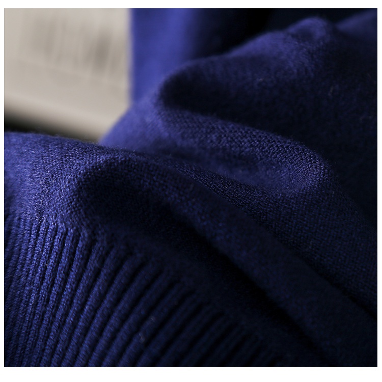 Khăn Choàng Len Dệt Kim Nhỏ Thắt Nút Phong Cách Hàn Quốc Dễ Phối Đồ