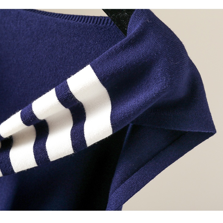 Khăn Choàng Len Dệt Kim Nhỏ Thắt Nút Phong Cách Hàn Quốc Dễ Phối Đồ