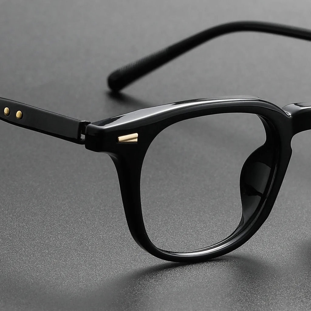 Mắt Kính Gọng Vuông Phong Cách vintage Thời Trang Cho Nam Nữ