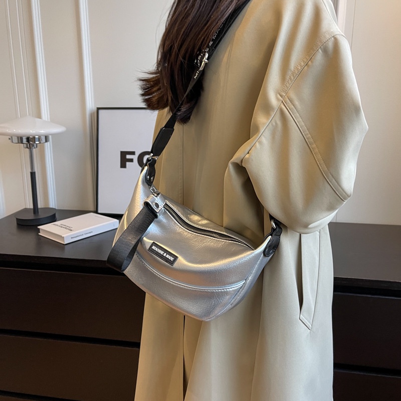 Túi Đeo Vai Có Khóa Kéo Phong Cách Thời Trang Đường Phố Mới 2023