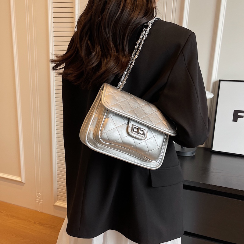 Túi Đeo Chéo Hình Vuông Cỡ Nhỏ Thêu Họa Tiết Thời Trang 2023 Cho Nữ