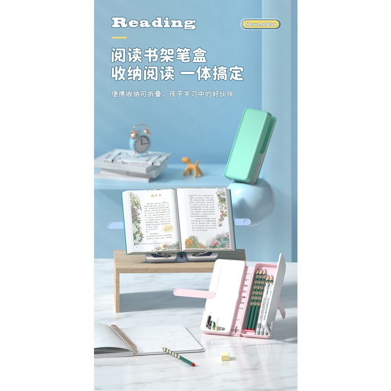 Giá Đỡ Kẹp Sách Để Bàn Có Thể Thu Gọn Đa Năng Tiện Dụng